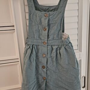 Olivier London Teal Linen Jumper 7-8Y